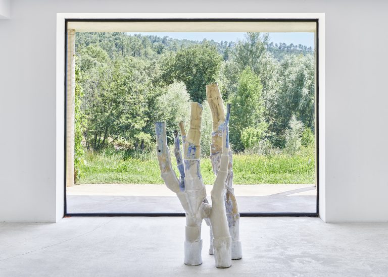 Group Show, Isa Melsheimer, Galerie Esther Schipper, Domaine du Muy, France.