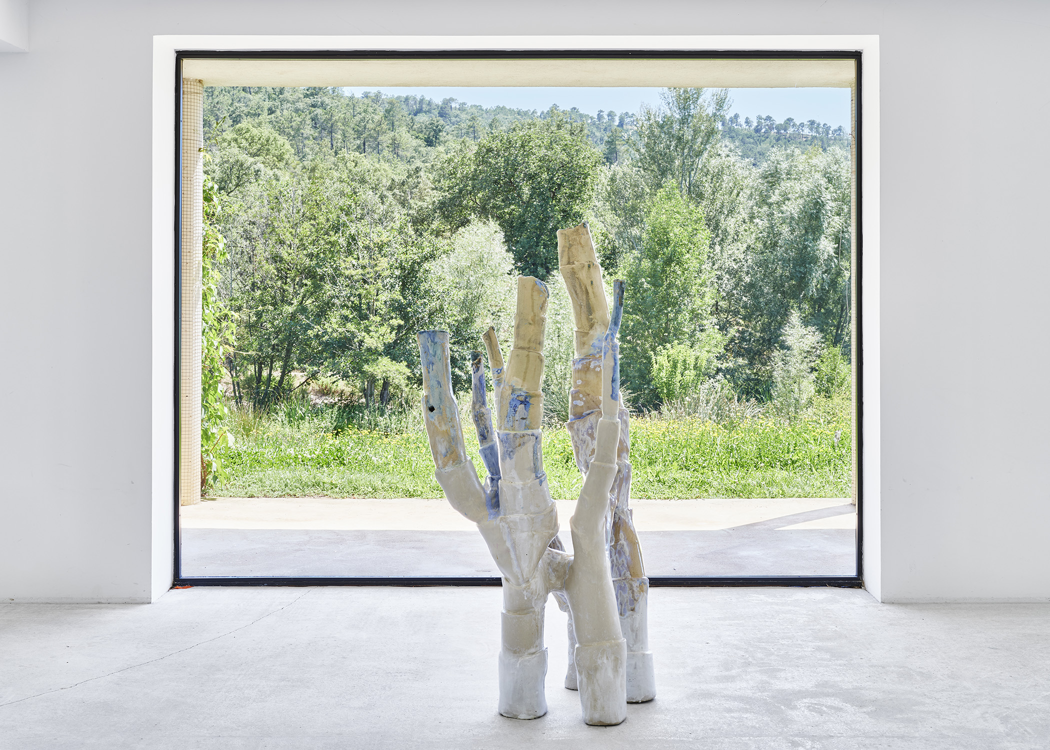 Group Show, Isa Melsheimer, Galerie Esther Schipper, Domaine du Muy, France.