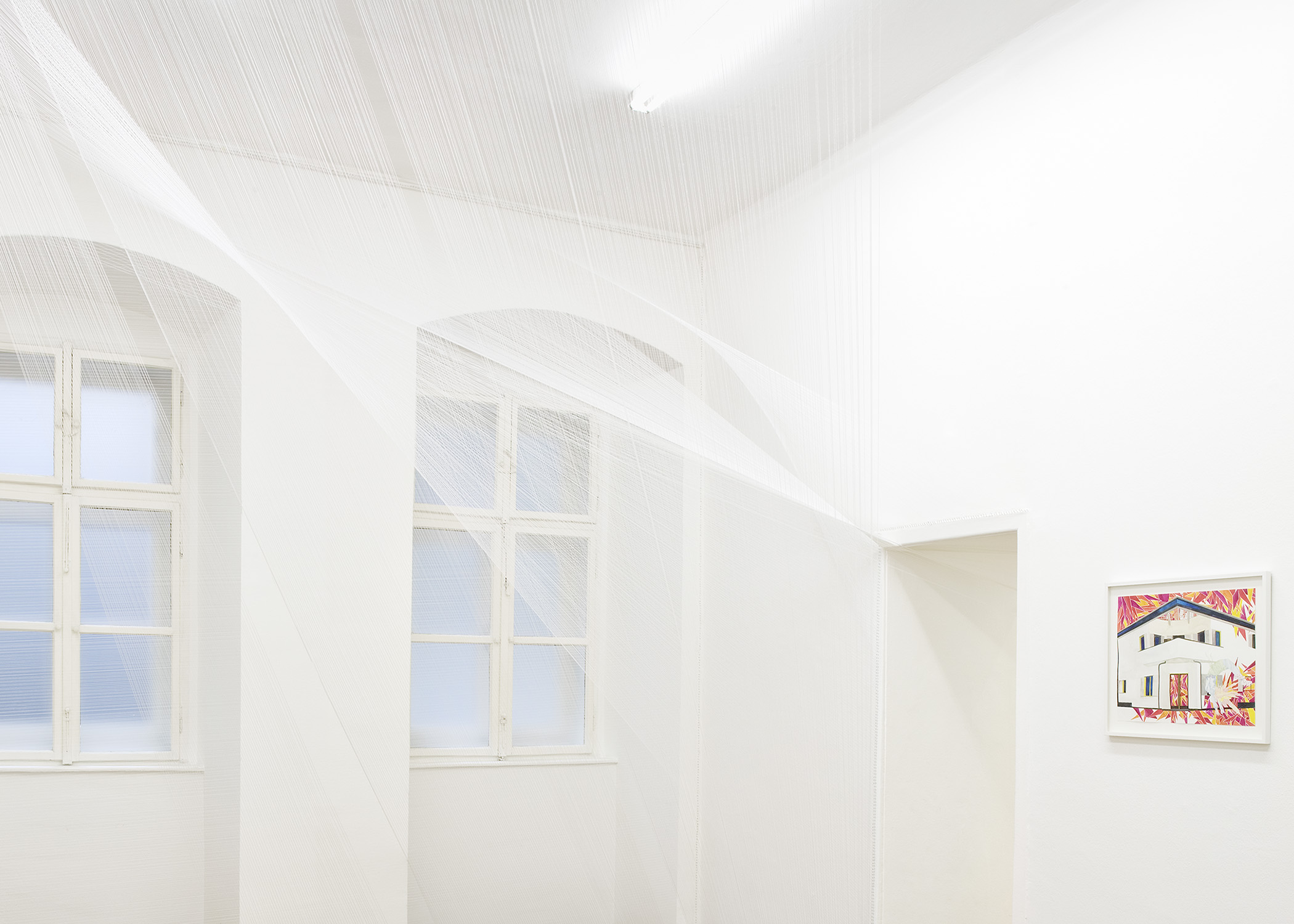 Isa Melsheimer, Land aus Glas Galerie Nächst St. Stephan, Wien.