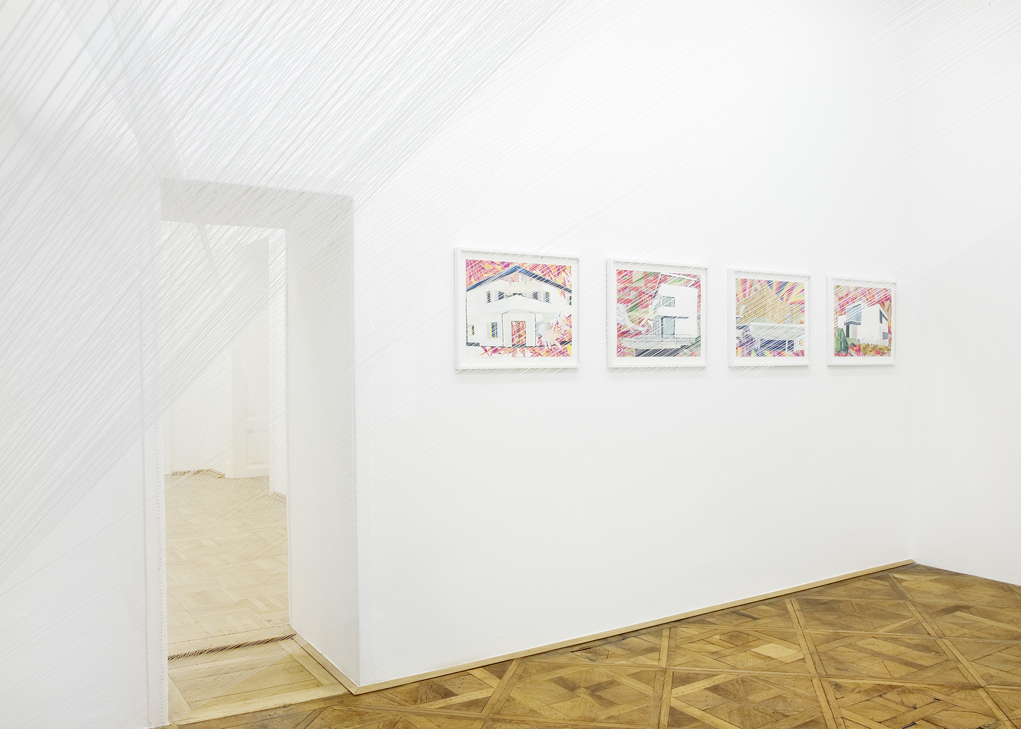 Isa Melsheimer, Land aus Glas, Galerie Nächst St. Stephan, Wien.