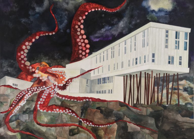 Isa Melsheimer, The Year of the Whale, Fogo Island Arts.