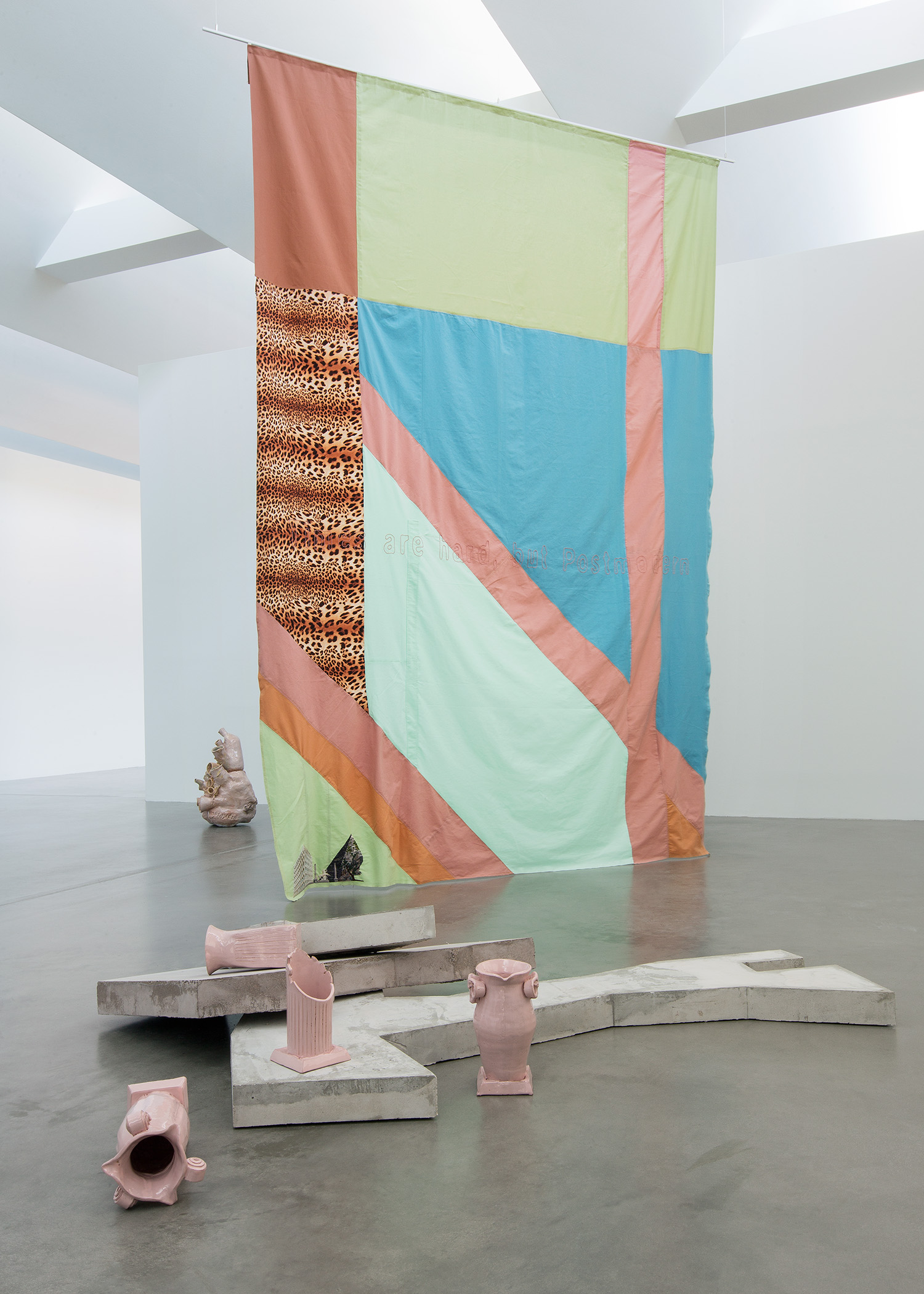 Isa Melsheimer Der unerfreuliche Zustand der Textur KINDL – Zentrum für zeitgenössische Kunst, Berlin.