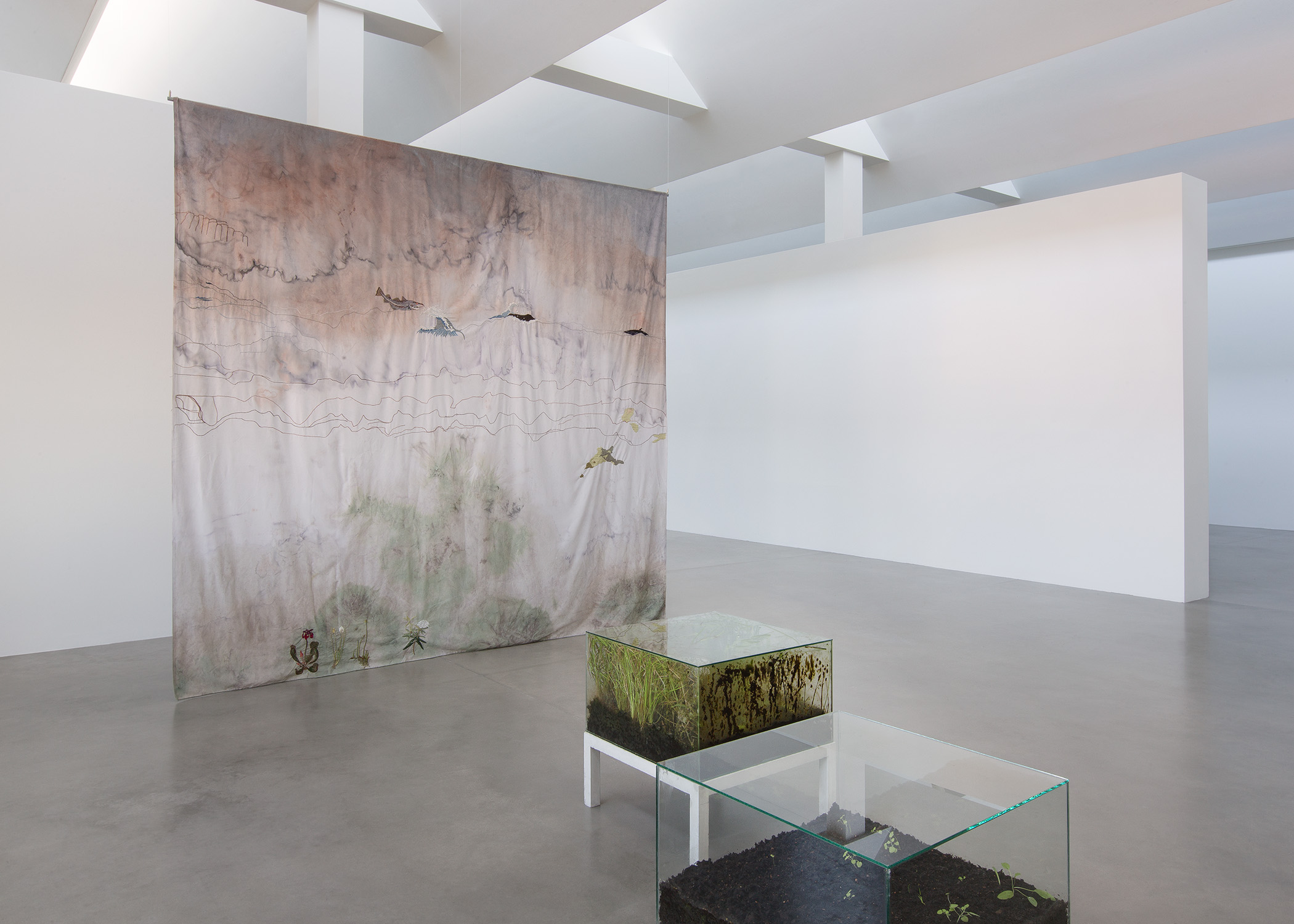Isa Melsheimer Der unerfreuliche Zustand der Textur KINDL – Zentrum für zeitgenössische Kunst, Berlin.