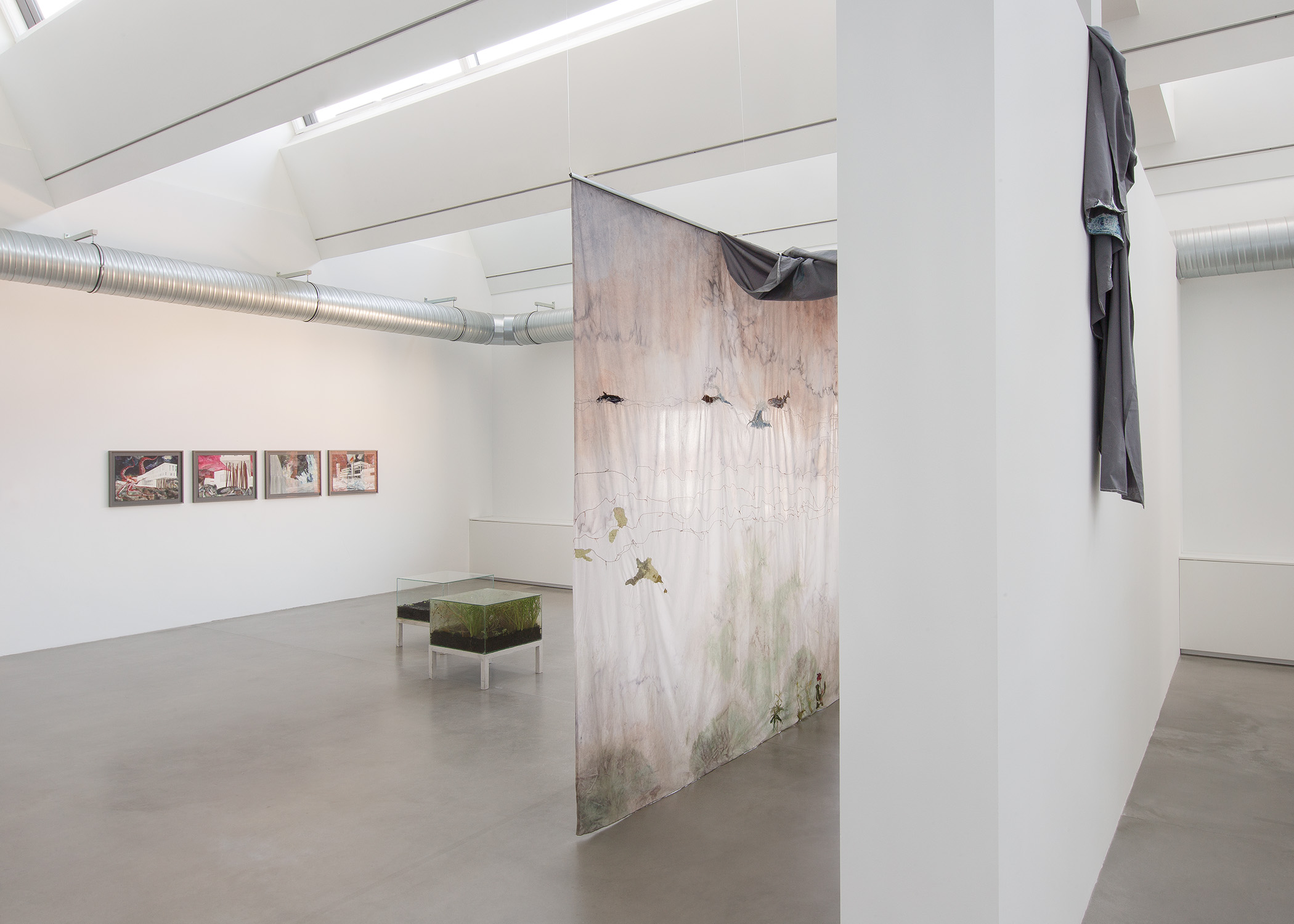 Isa Melsheimer Der unerfreuliche Zustand der Textur KINDL – Zentrum für zeitgenössische Kunst, Berlin.