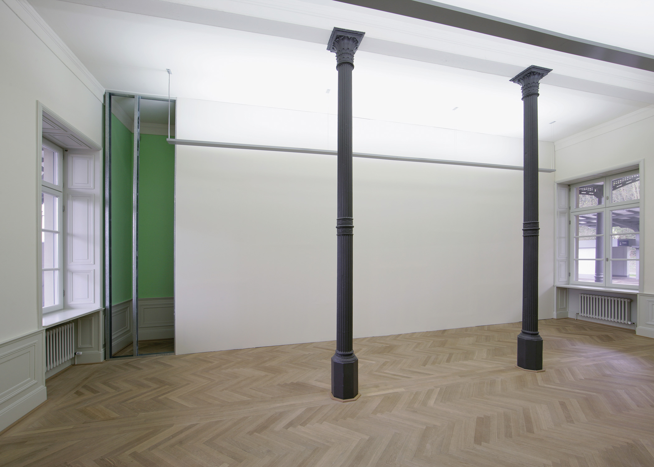 Isa Melsheimer,Fremdenzimmer Arp Museum Bahnhof Rolandseck.