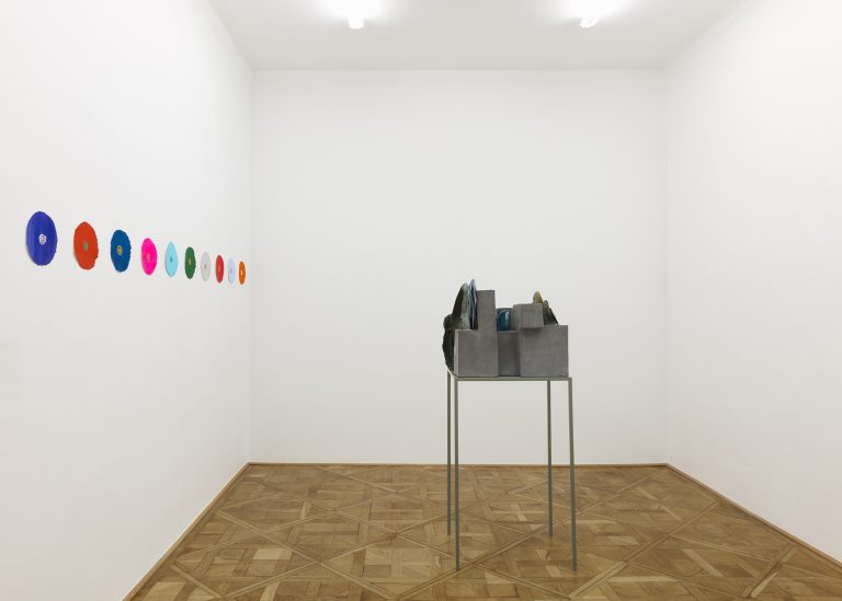 Isa Melsheimer, Via Appia, Galerie Nächst St. Stephan Rosemarie Schwarzwälder, Wien, Austria (mit Polly Apfelbaum) (Kat).