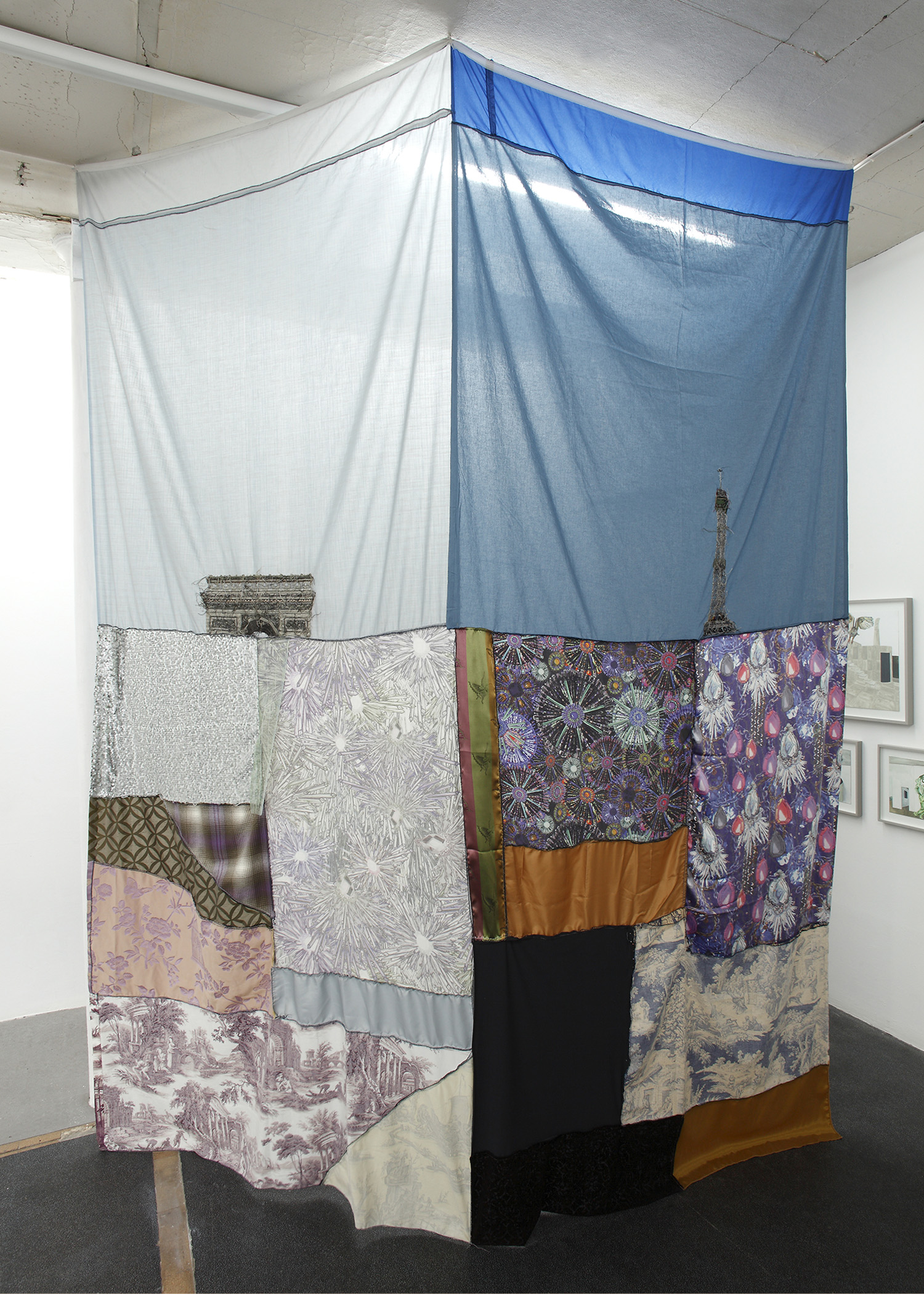 Isa Melheimer, Dachgarten, Galerie Jocelyn Wolff, Paris.