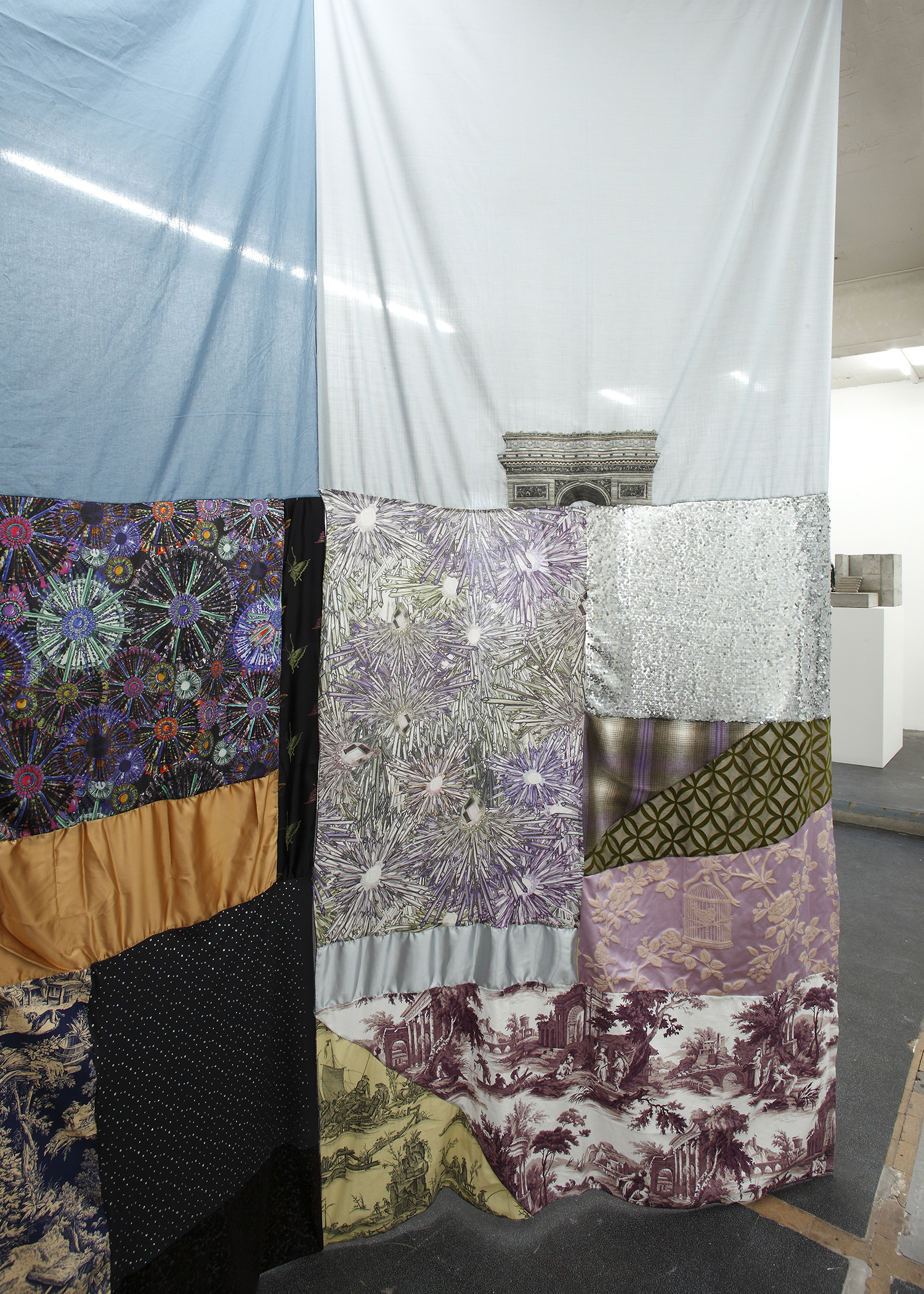 Isa Melheimer, Dachgarten, Galerie Jocelyn Wolff, Paris.