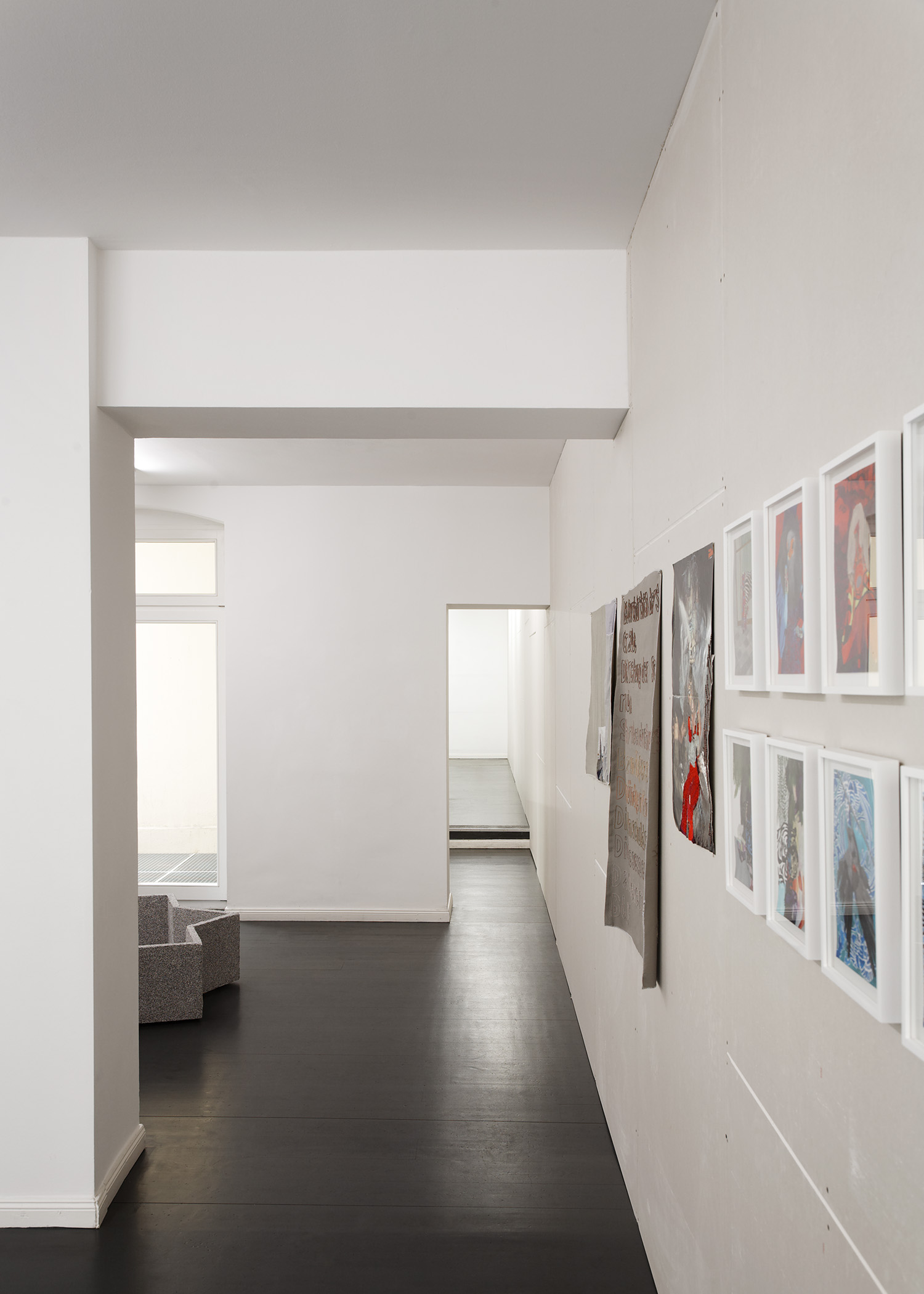 Isa Melsheimer, Das Durchdrehen der Schraube, Barbara Wien gallery & art bookshop.