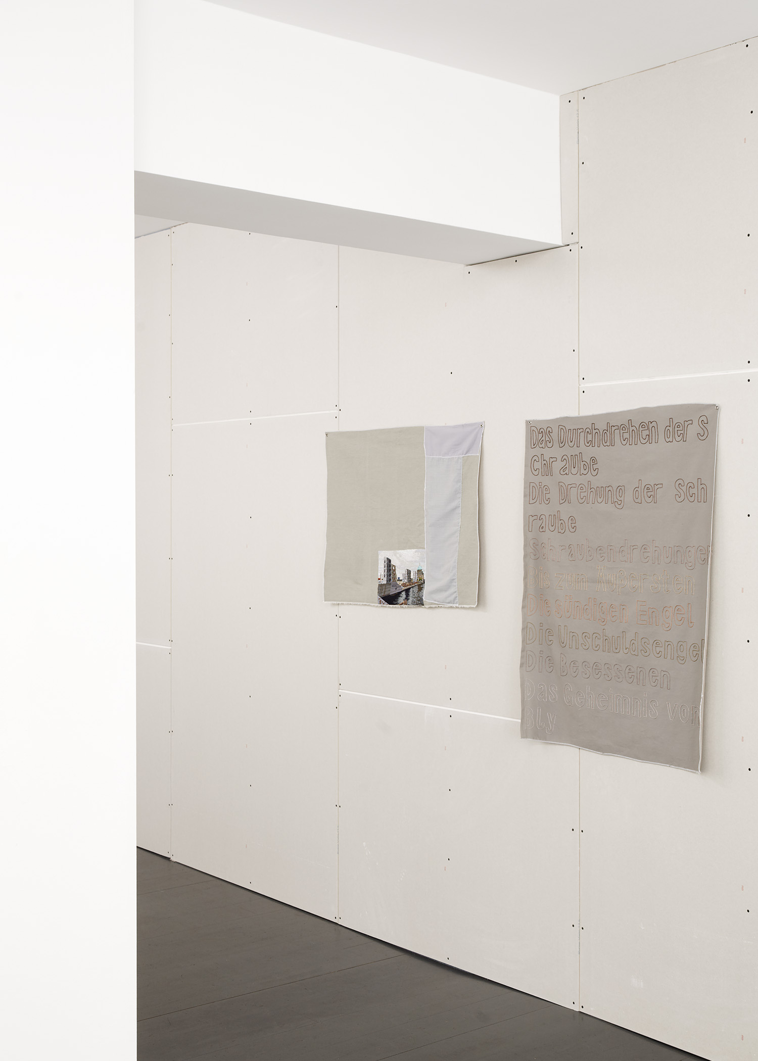 Isa Melsheimer, Das Durchdrehen der Schraube, Barbara Wien gallery & art bookshop.