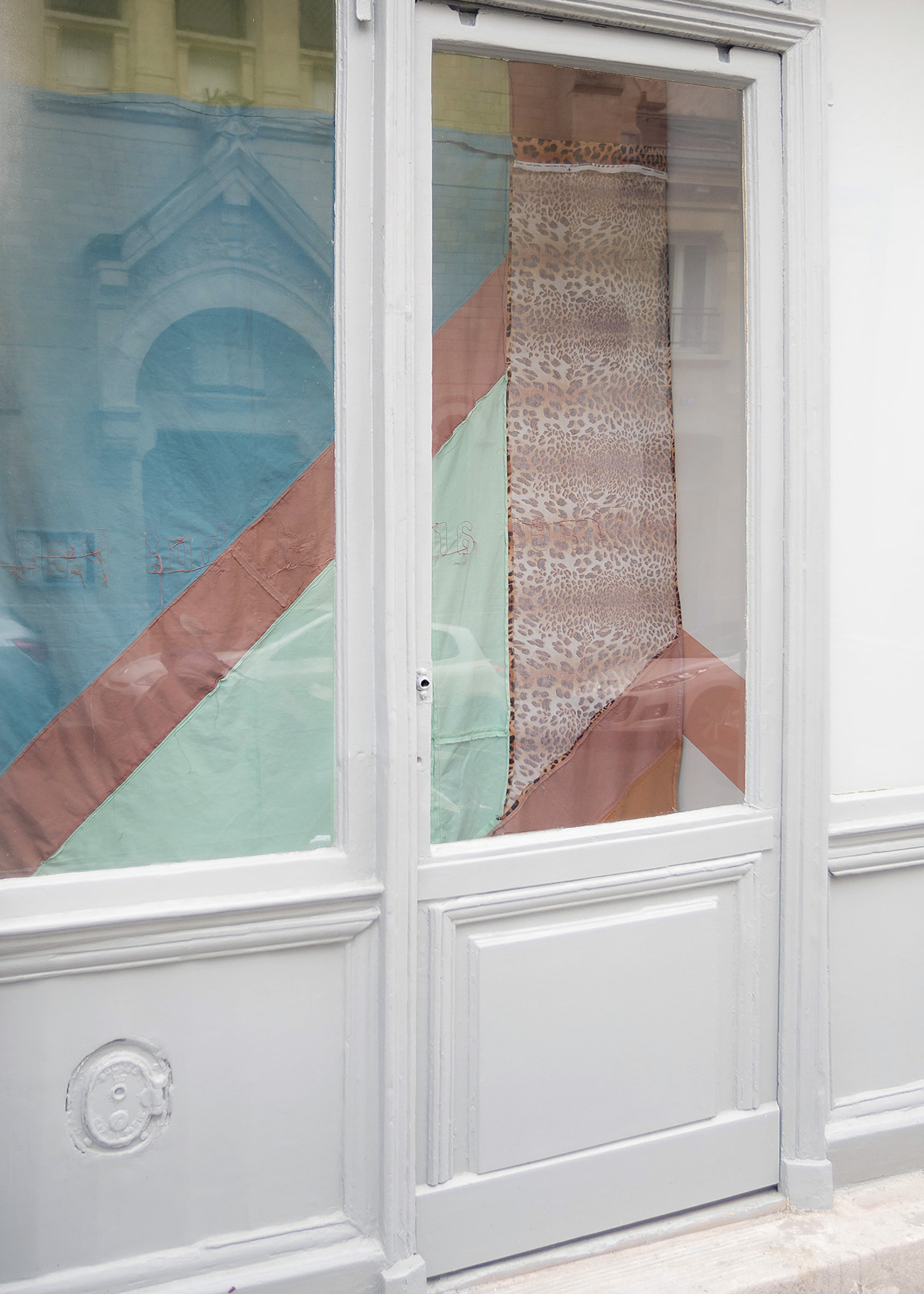 Isa Melsheimer, Times are hard but Postmodern, Galerie Jocelyn Wolff, Paris.