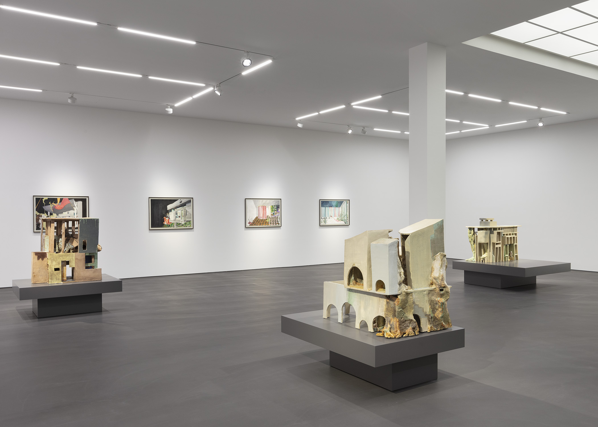 Isa Melsheimer, false ruins and lost innocence, Esther Schipper, Berlin.