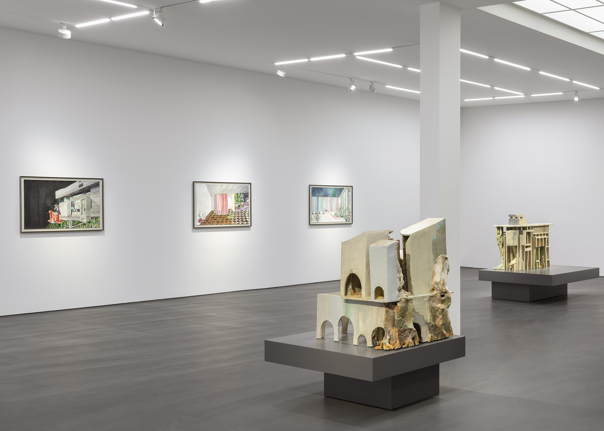 Isa Melsheimer, false ruins and lost innocence, Esther Schipper, Berlin.