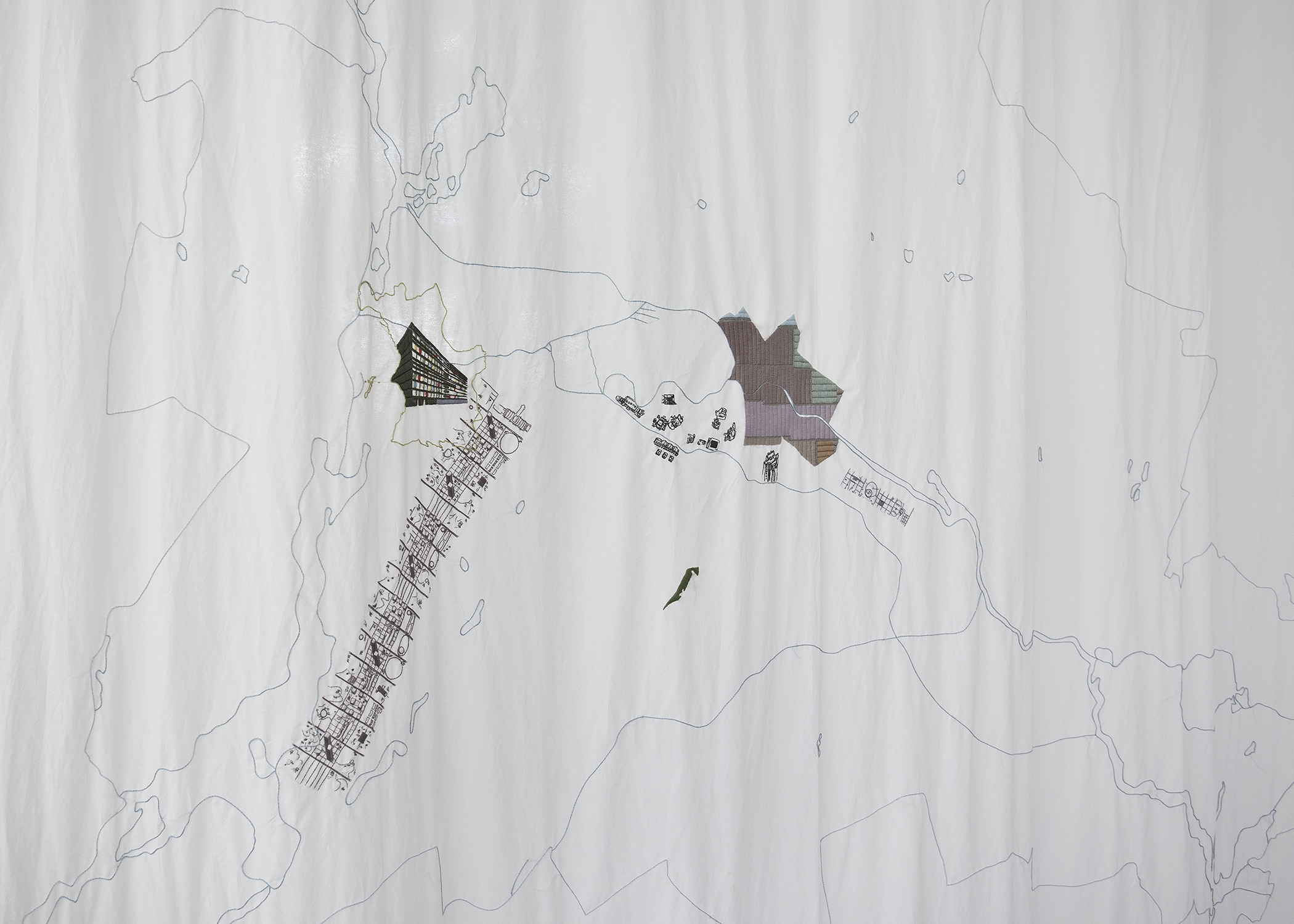 Berlin – A Green Archipelago Isa Melsheimer’s Take on an Urban Concept , Esther Schipper.