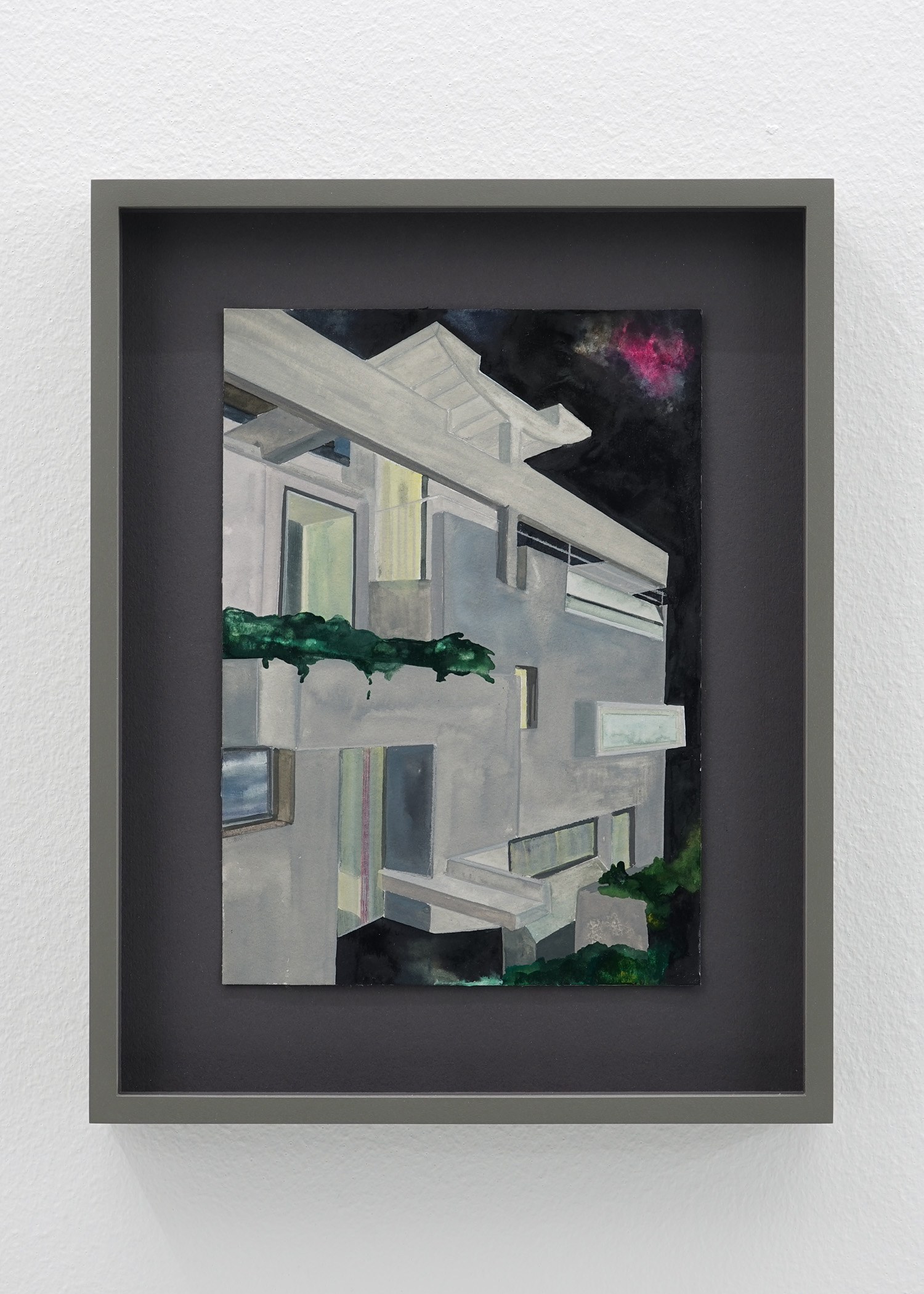 Isa Melsheimer, Crystal Space, Lullin + Ferrari, Zürich, Switzerland.