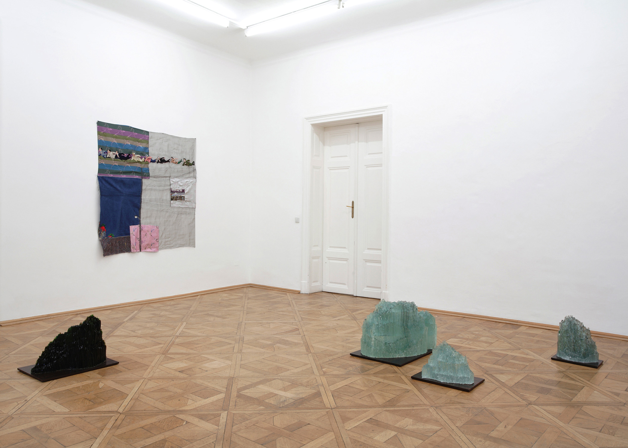 Isa Melheimer, Geliehene Landschaften Projektraum Galerie Nächst St. Stephan, Wien.