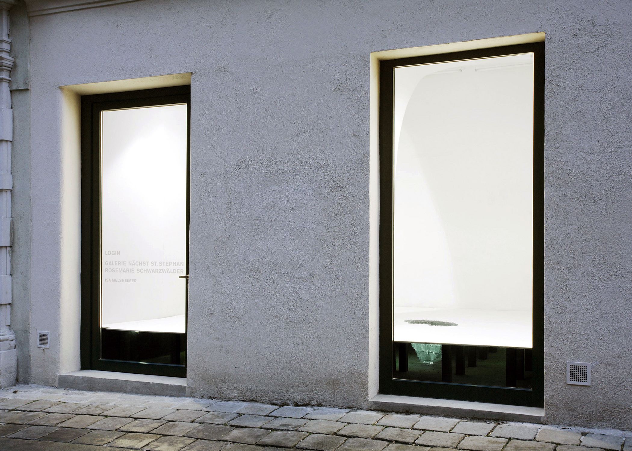 Isa Melheimer, Geliehene Landschaften Projektraum Galerie Nächst St. Stephan, Wien.