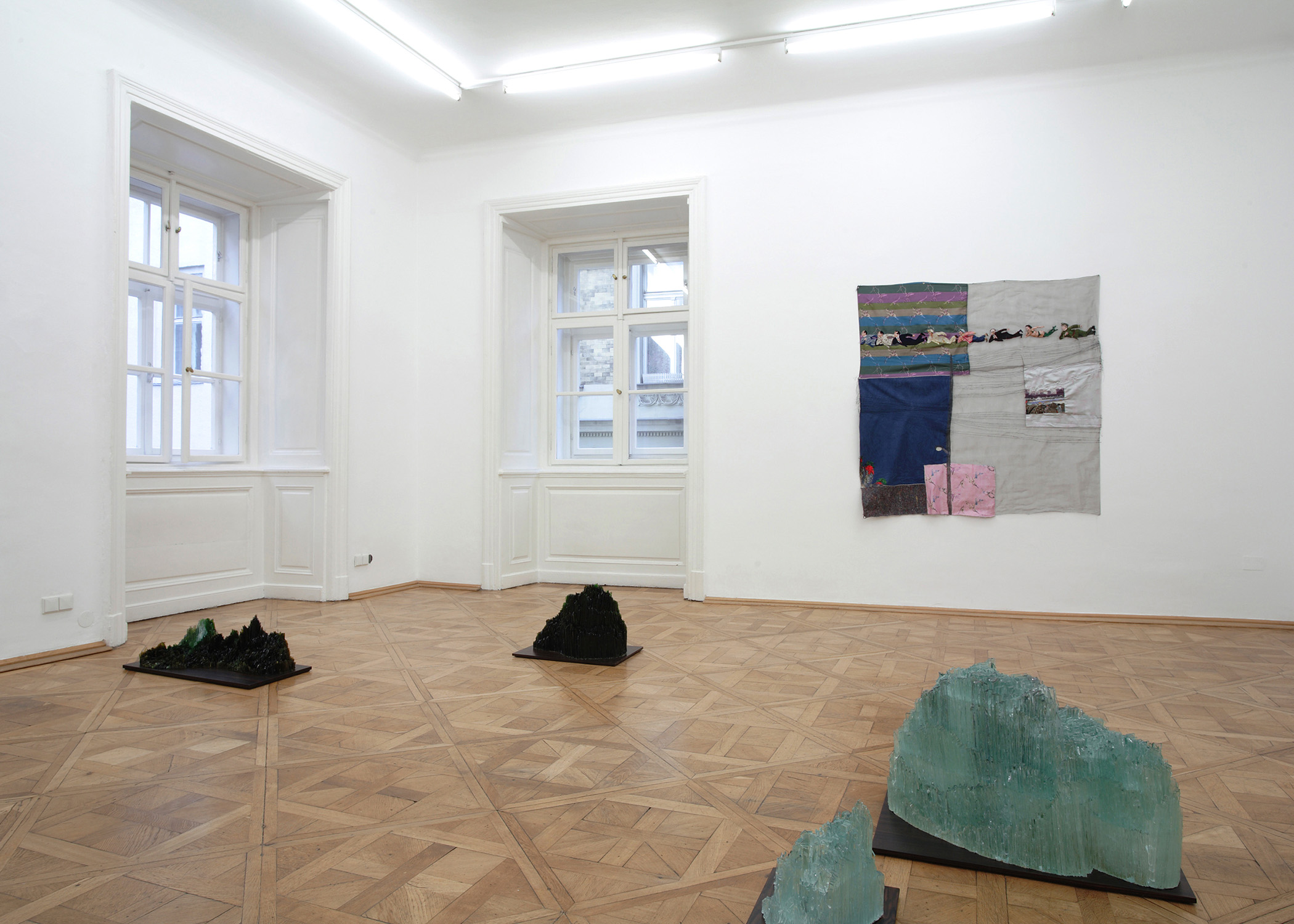 Isa Melheimer, Geliehene Landschaften Projektraum Galerie Nächst St. Stephan, Wien.