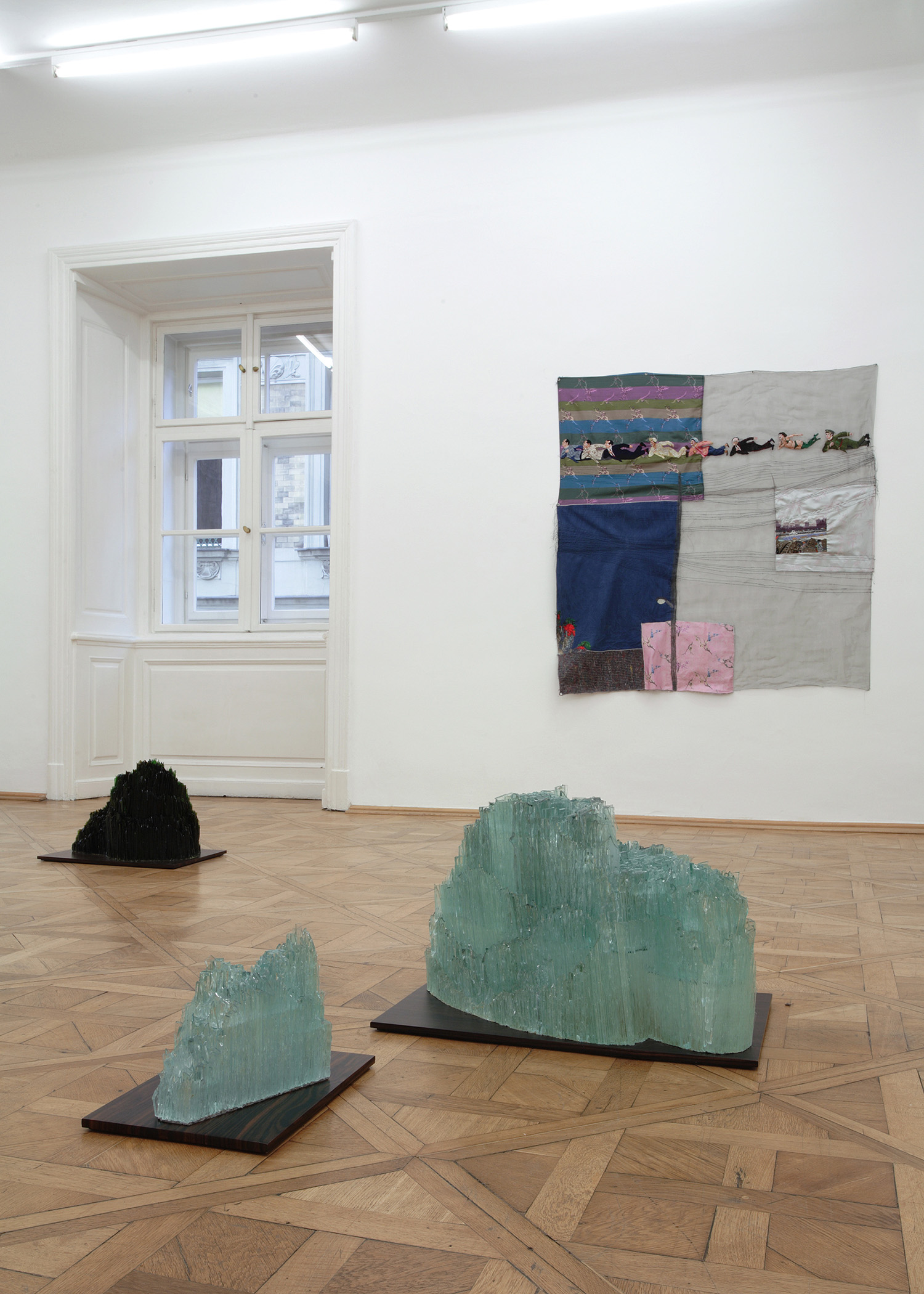 Isa Melheimer, Geliehene Landschaften Projektraum Galerie Nächst St. Stephan, Wien.
