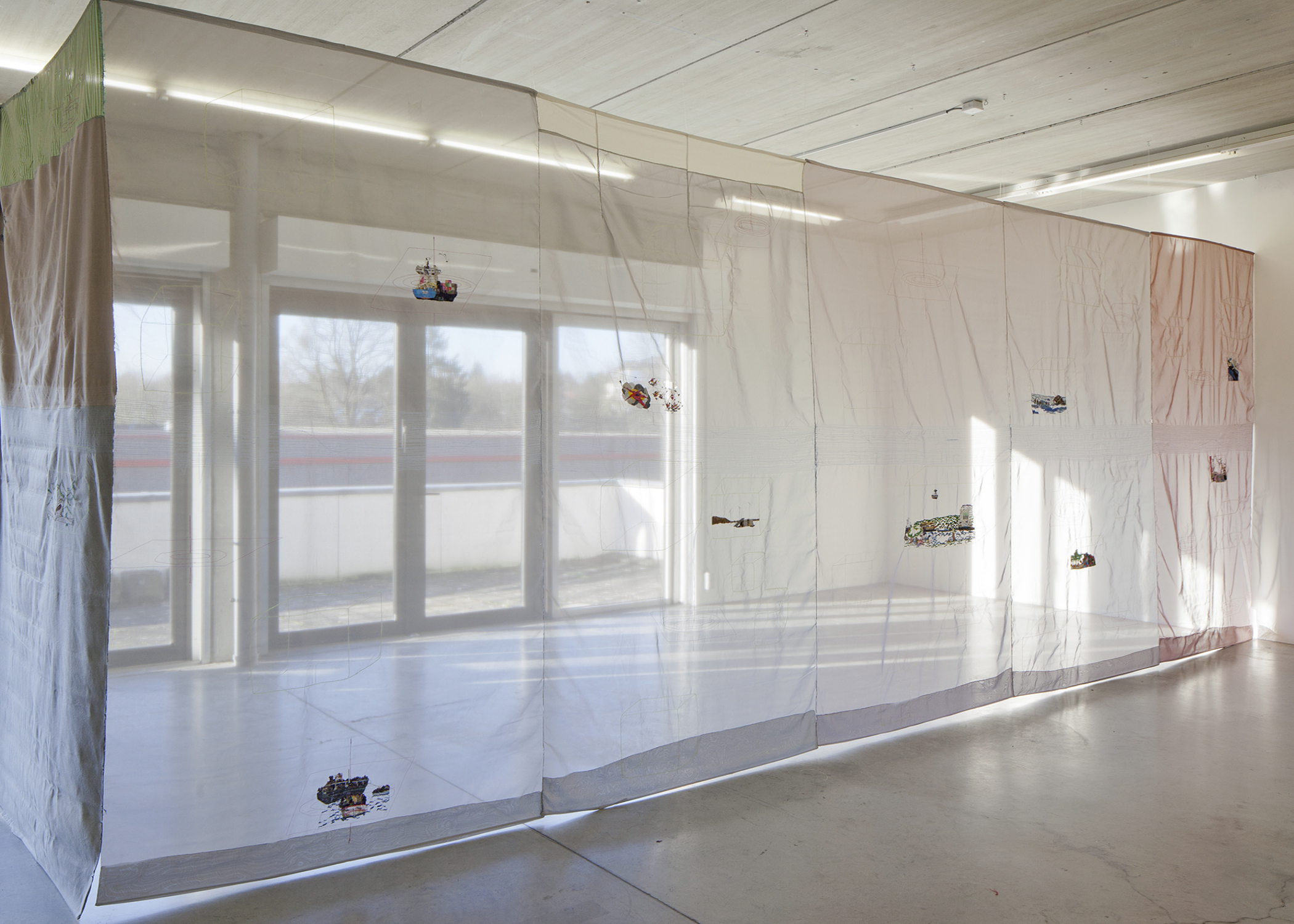 Isa Melsheimer, Synapsen, Ikob – Museum für Zeitgenössische Kunst, Eupen Belgien.
