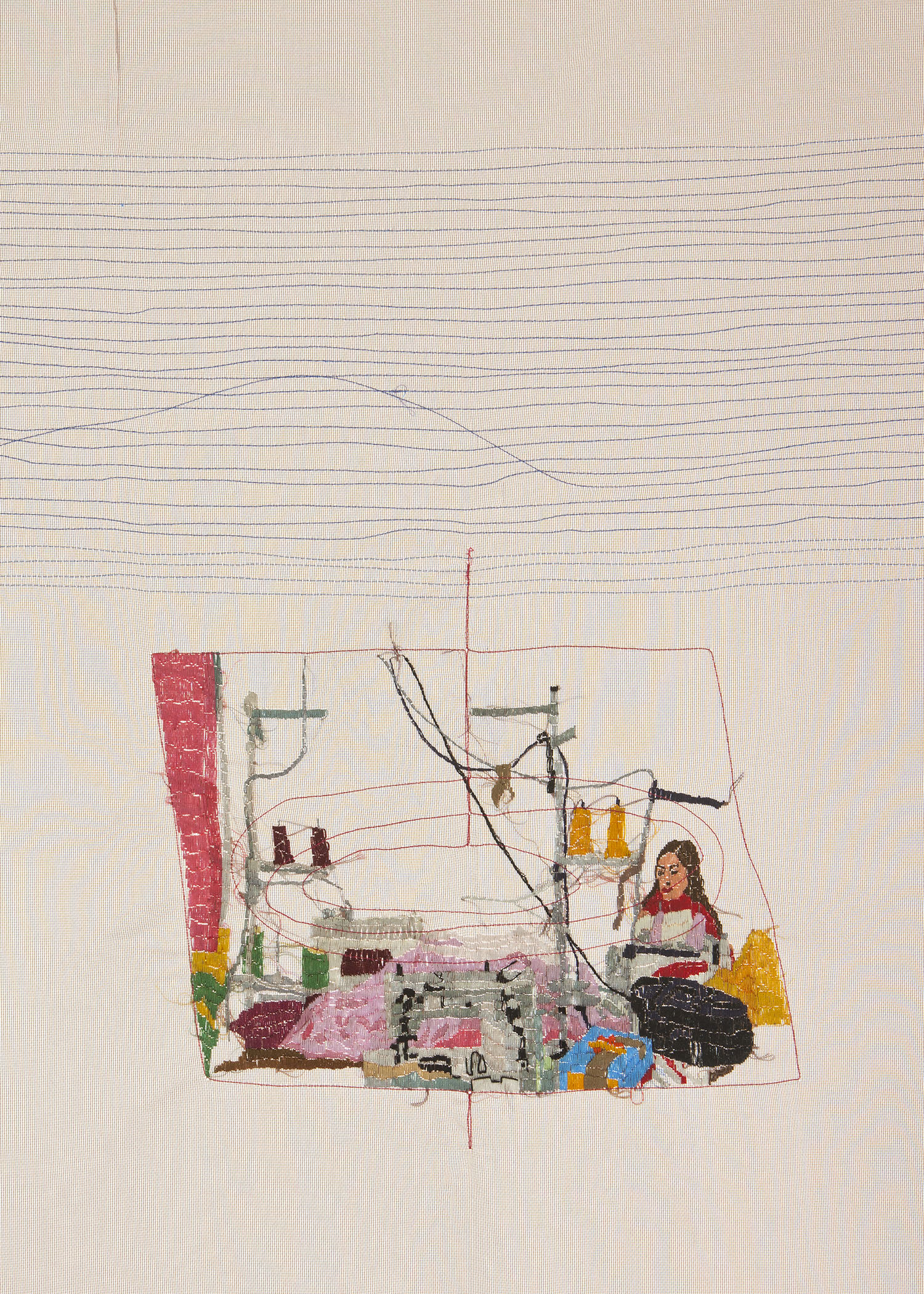 Isa Melsheimer, Synapsen, Ikob – Museum für Zeitgenössische Kunst, Eupen Belgien.