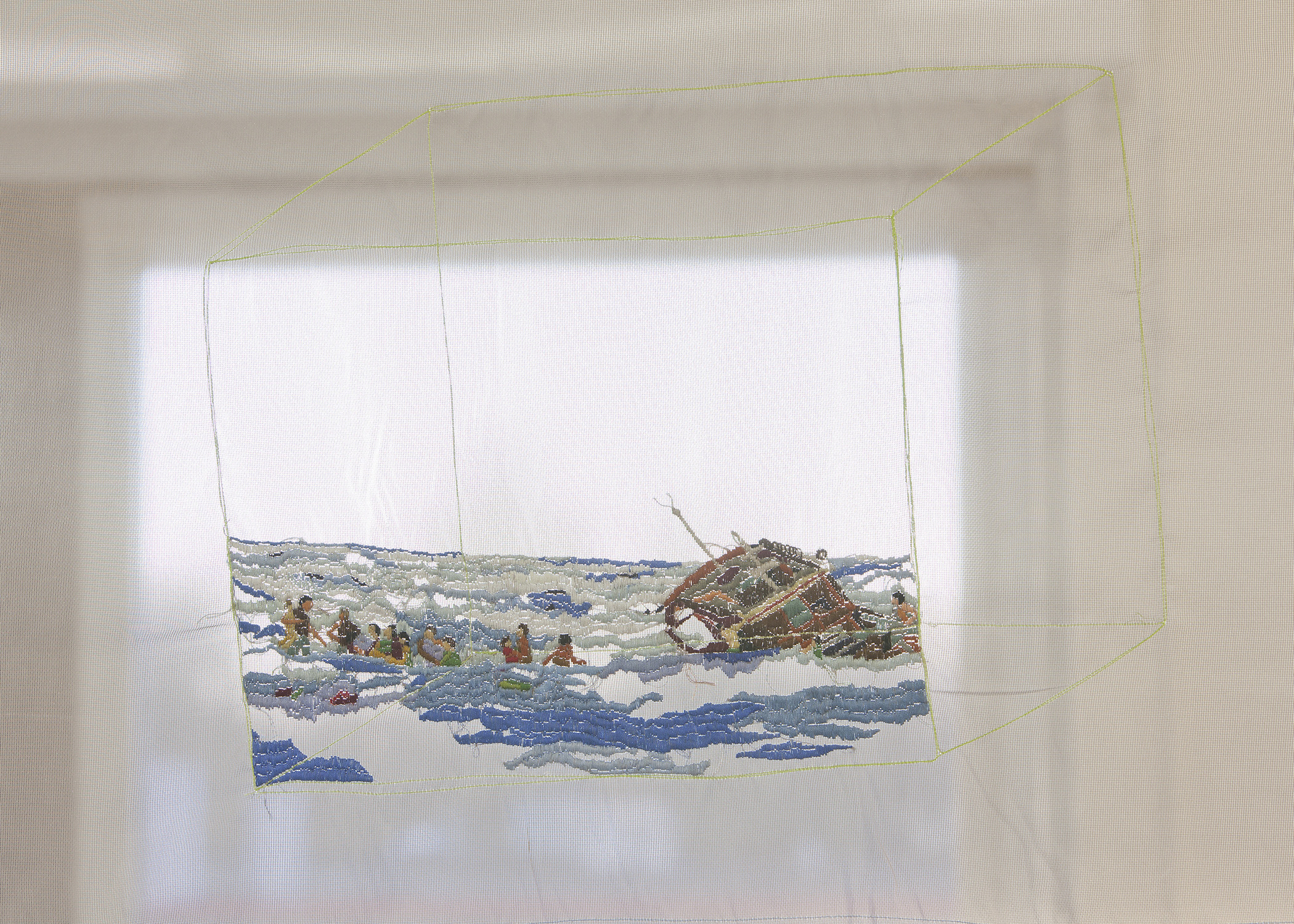Isa Melsheimer, Synapsen, Ikob – Museum für Zeitgenössische Kunst, Eupen Belgien.