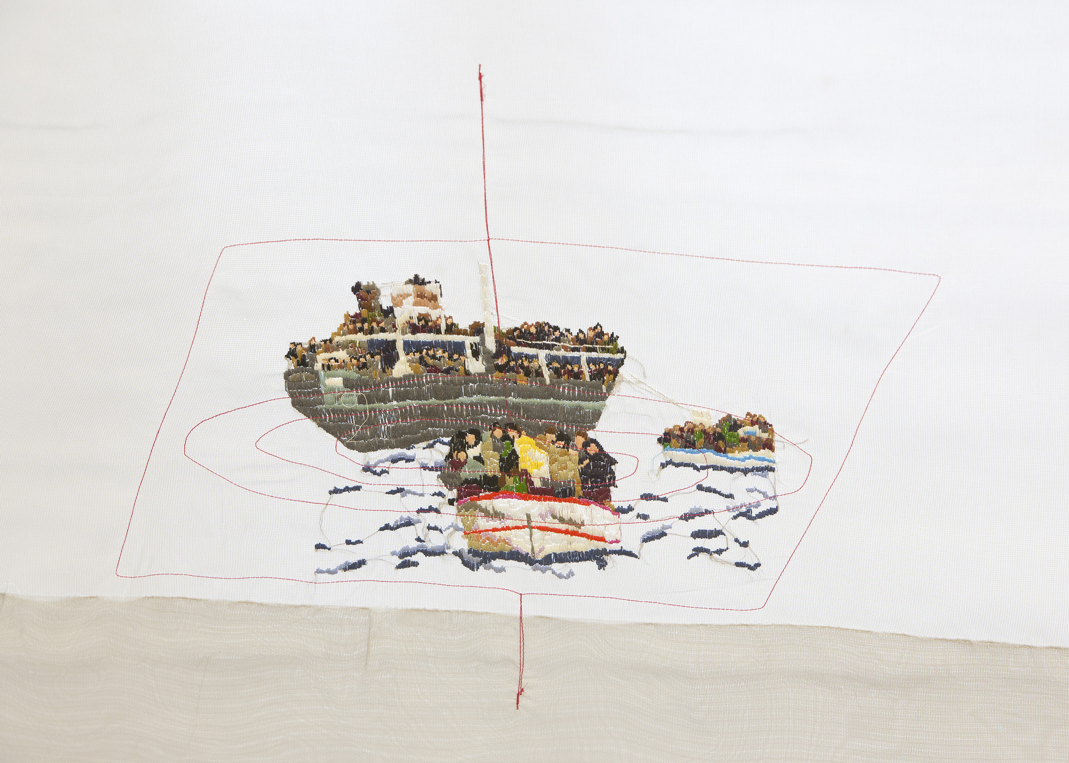 Isa Melsheimer, Synapsen, Ikob – Museum für Zeitgenössische Kunst, Eupen Belgien.