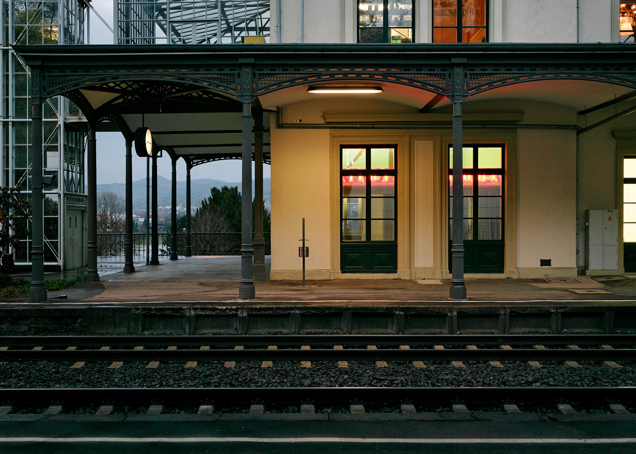 Isa Melsheimer,Fremdenzimmer Arp Museum Bahnhof Rolandseck.