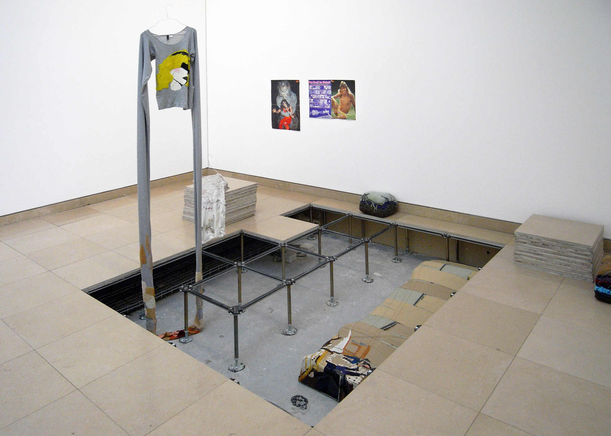 Isa Melsheimer– musée d’art contemporain, Carré d’art, Nimes.
