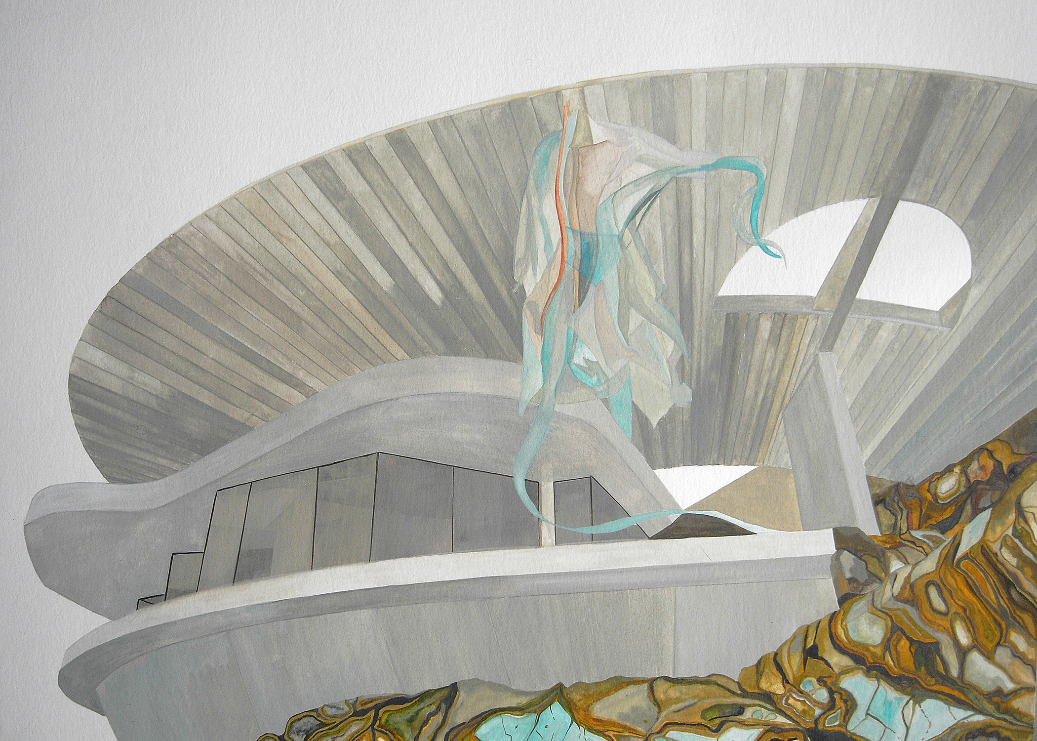 Isa Melsheimer, Vermilion Sands and Other Stories from the Neon West. Santa Monica Museum of Art.
