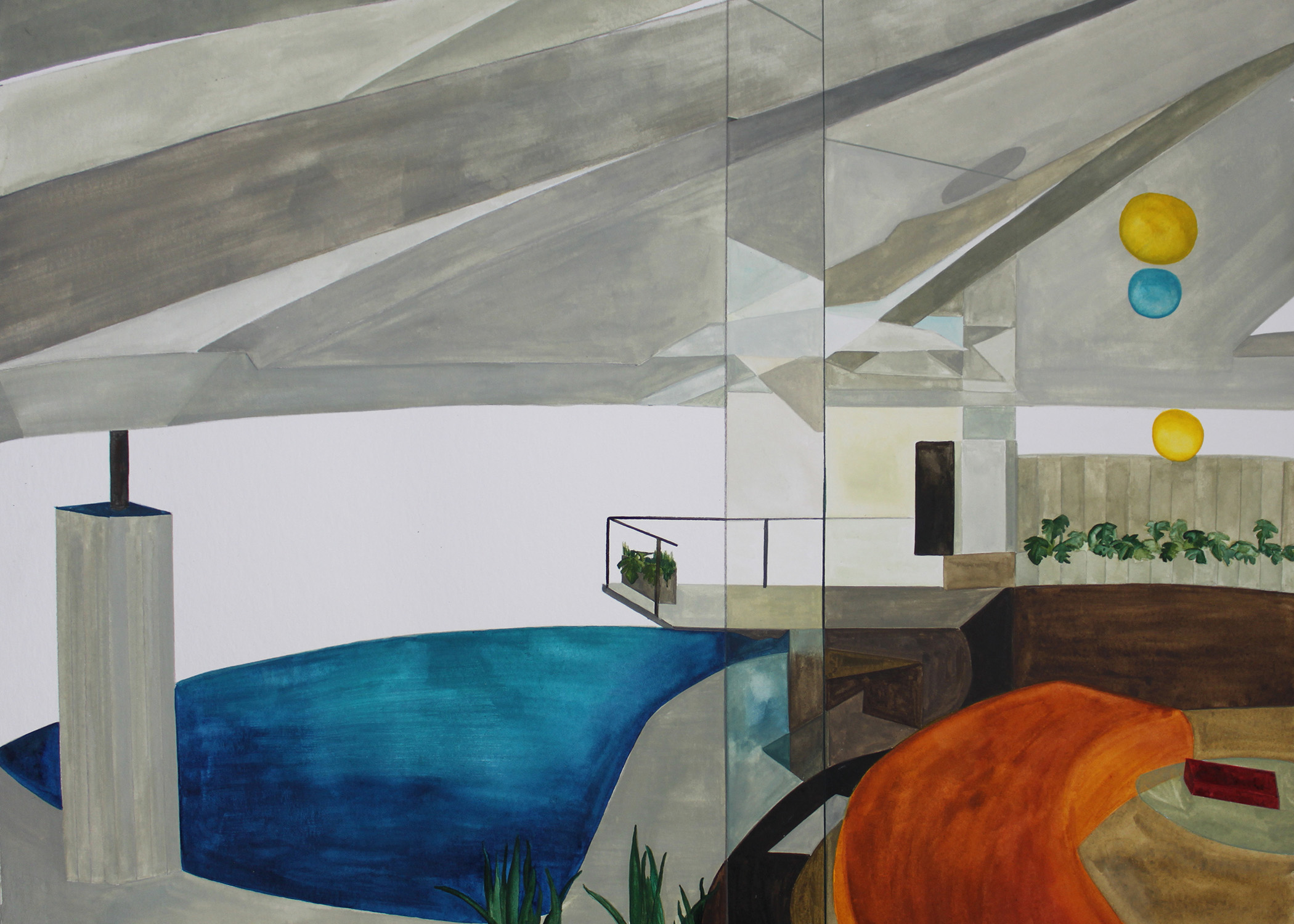 Isa Melsheimer, Vermilion Sands and Other Stories from the Neon West. Santa Monica Museum of Art.