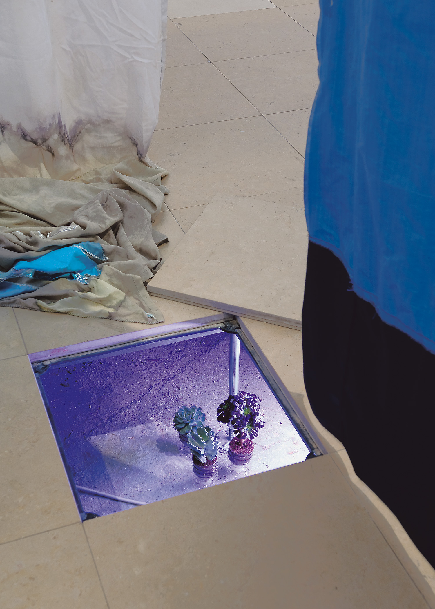 Isa Melsheimer– musée d’art contemporain, Carré d’art, Nimes.