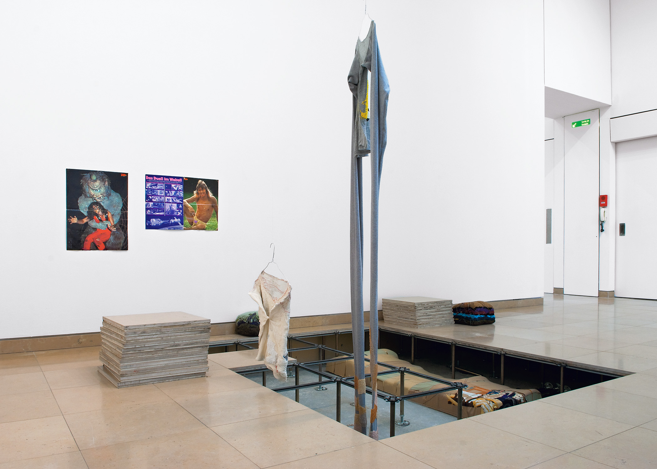 Isa Melsheimer– musée d’art contemporain, Carré d’art, Nimes.