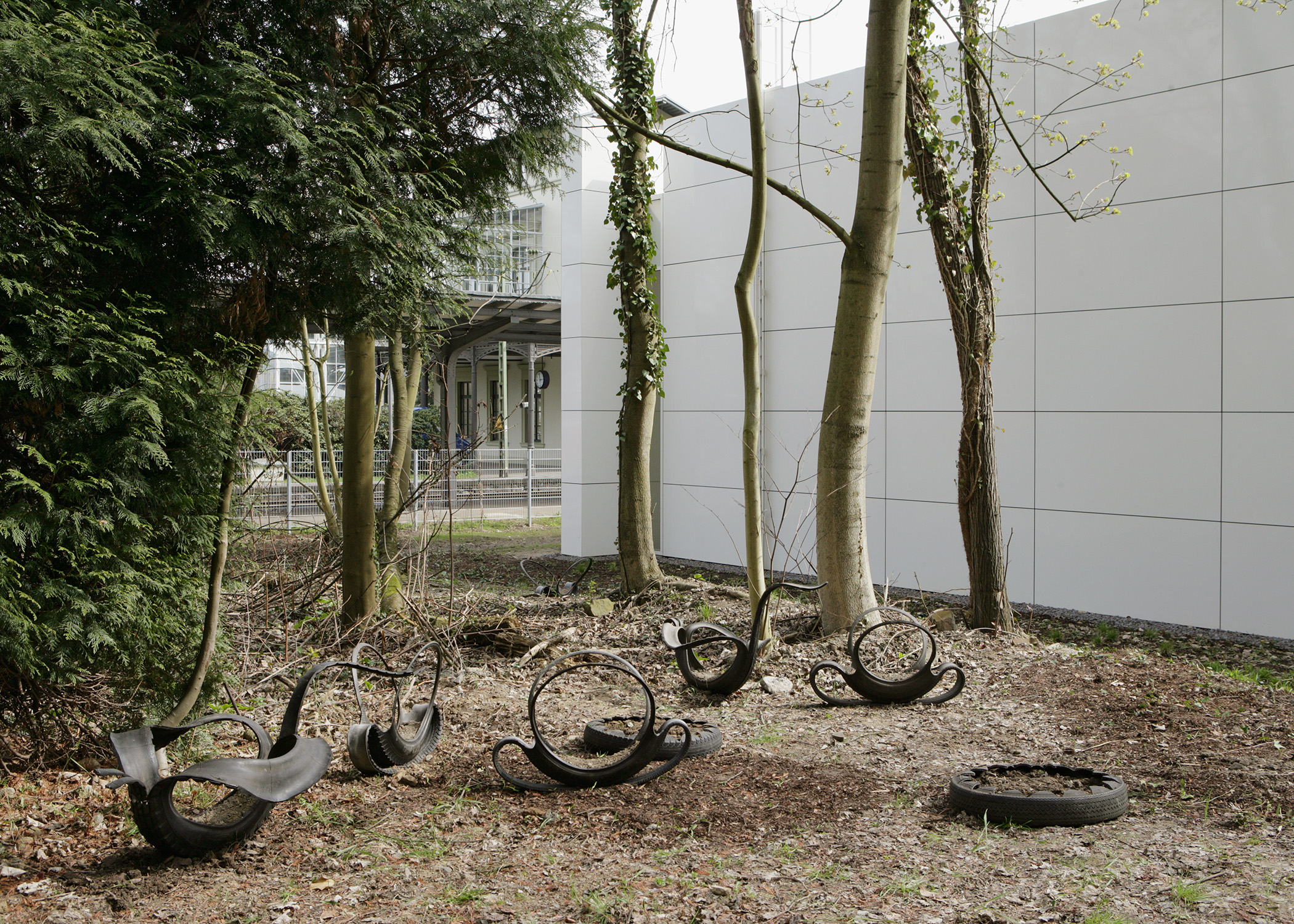 Isa Melsheimer,Fremdenzimmer Arp Museum Bahnhof Rolandseck.