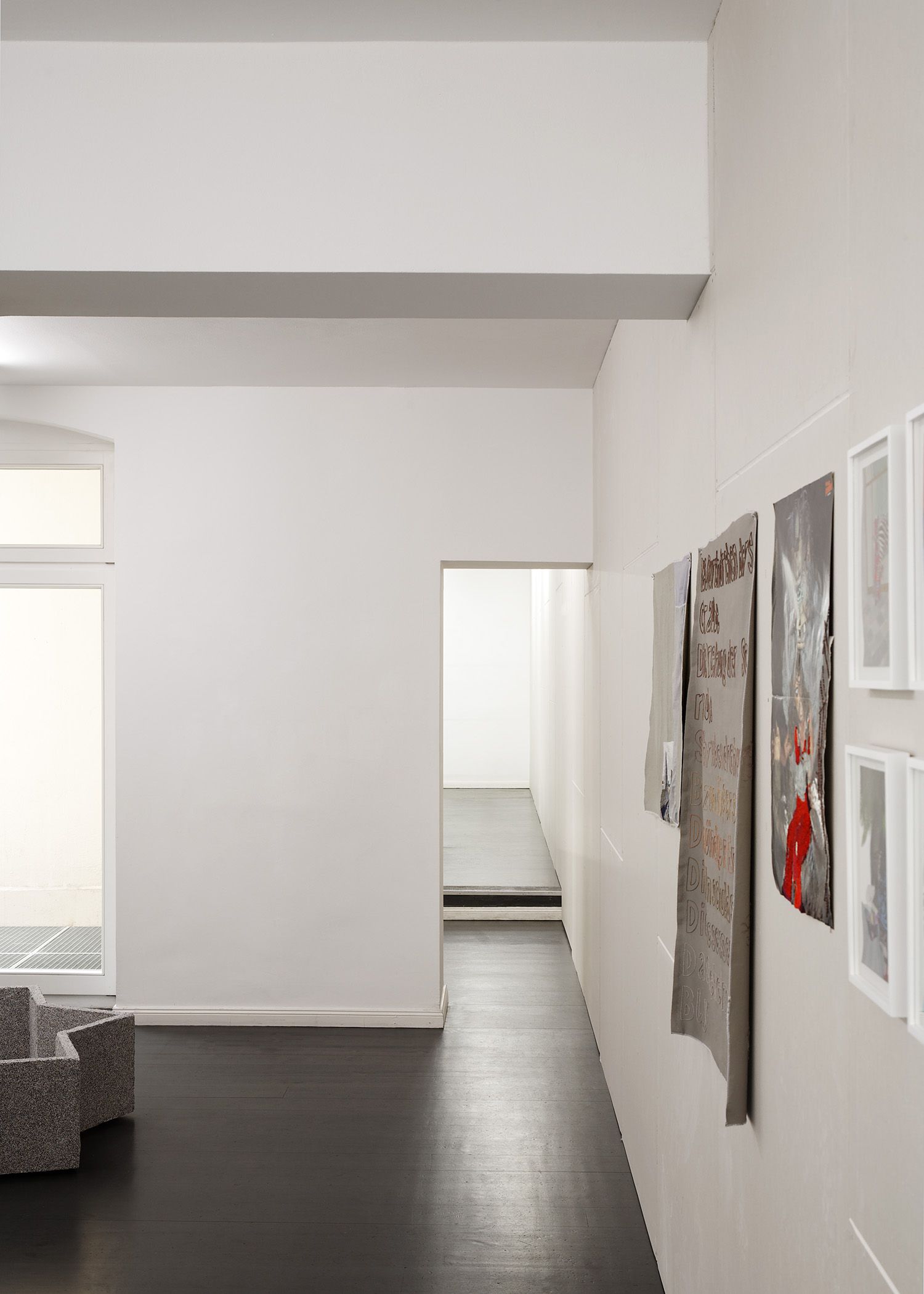 Isa Melsheimer, Das Durchdrehen der Schraube, Barbara Wien gallery & art bookshop.