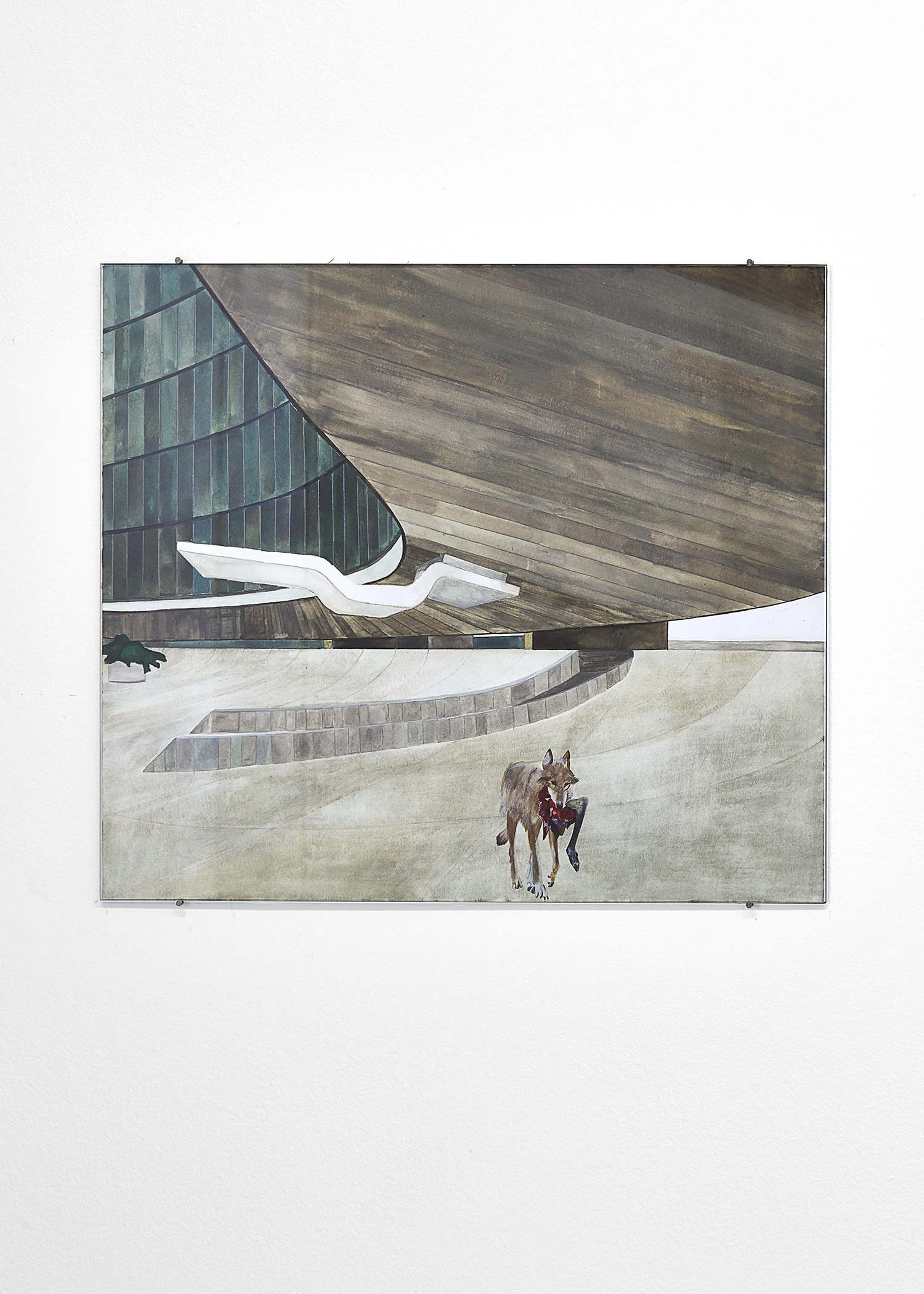Espace Louis Vuitton, Paris, Le Fil Rouge with Isa Melsheimer.