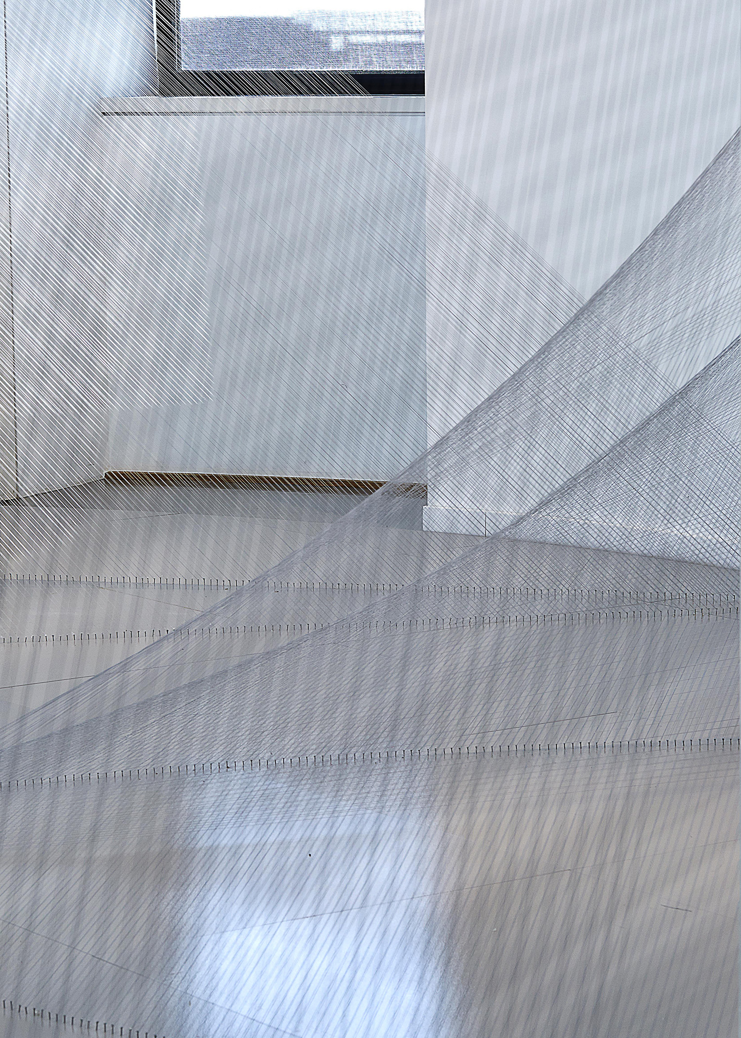 Espace Louis Vuitton, Paris, Le Fil Rouge with Isa Melsheimer.