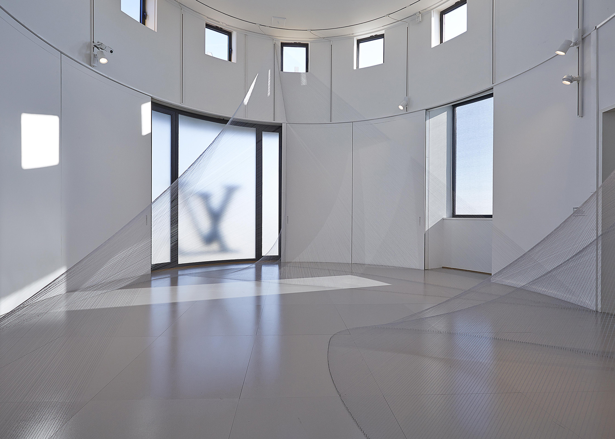 Espace Louis Vuitton, Paris, Le Fil Rouge with Isa Melsheimer.