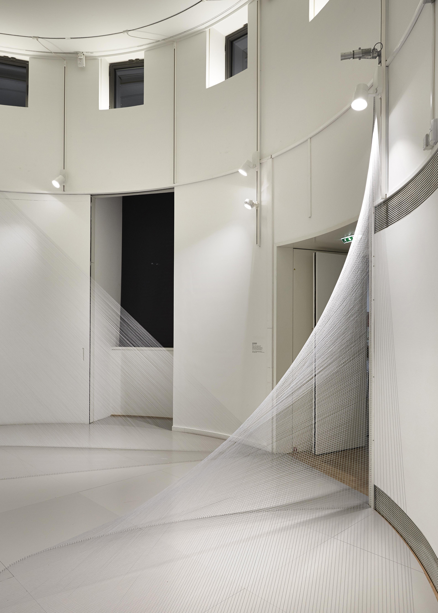 Espace Louis Vuitton, Paris, Le Fil Rouge with Isa Melsheimer.