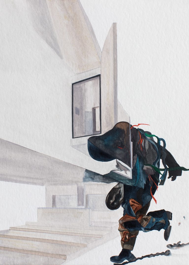 Isa Melheimer, Gouache.