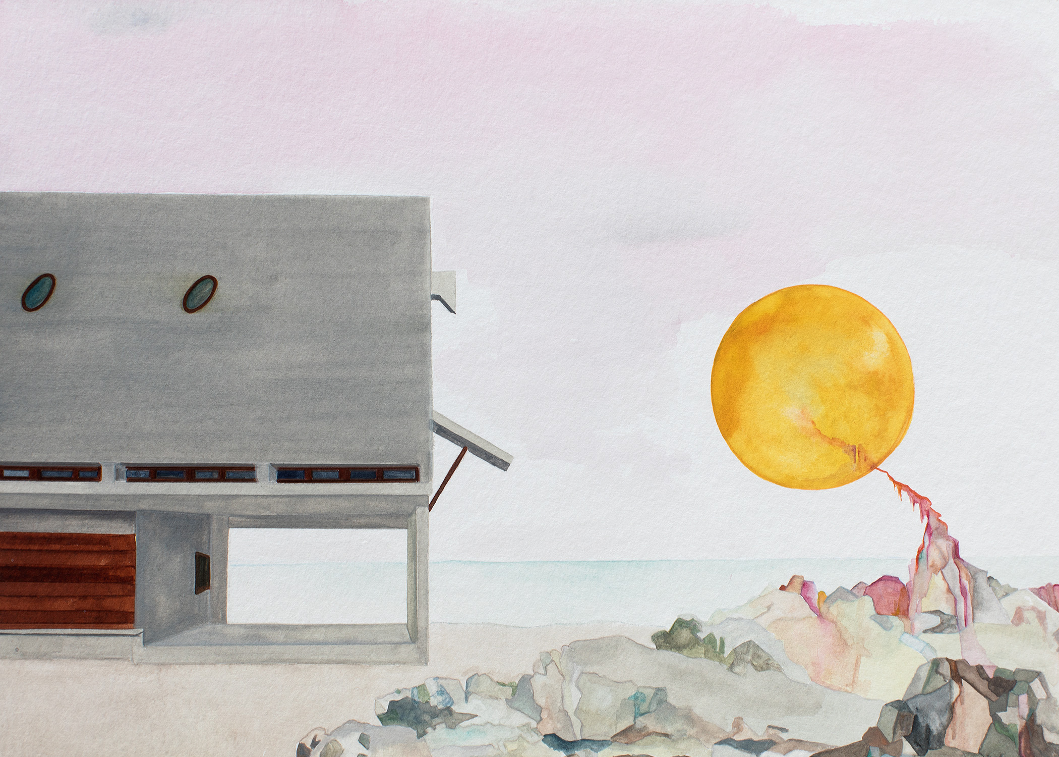 Isa Melheimer, Gouache.